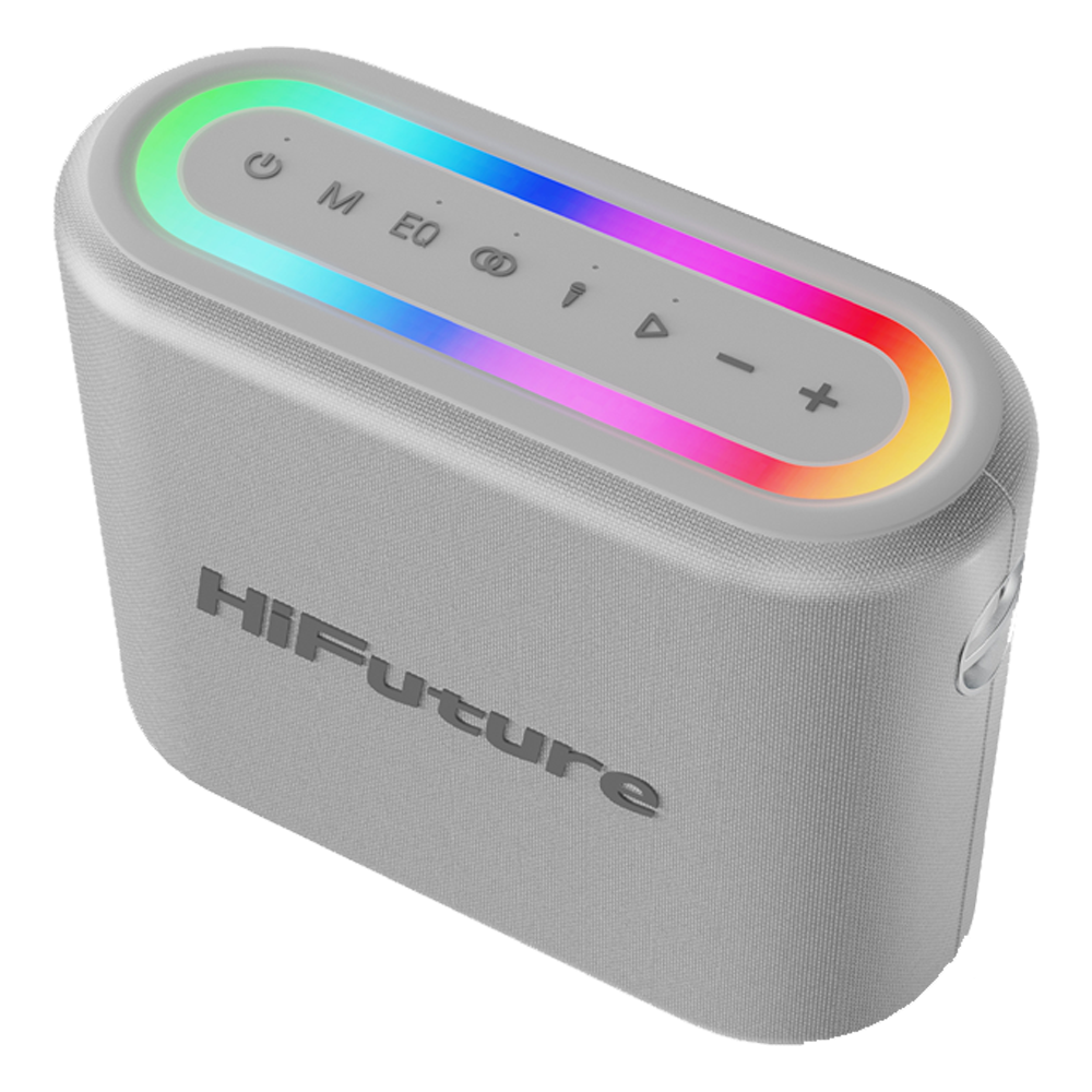 HiFuture Vocalist 300 150W Karaoke Sistemi Gümüş Taşınabilir Hoparlör