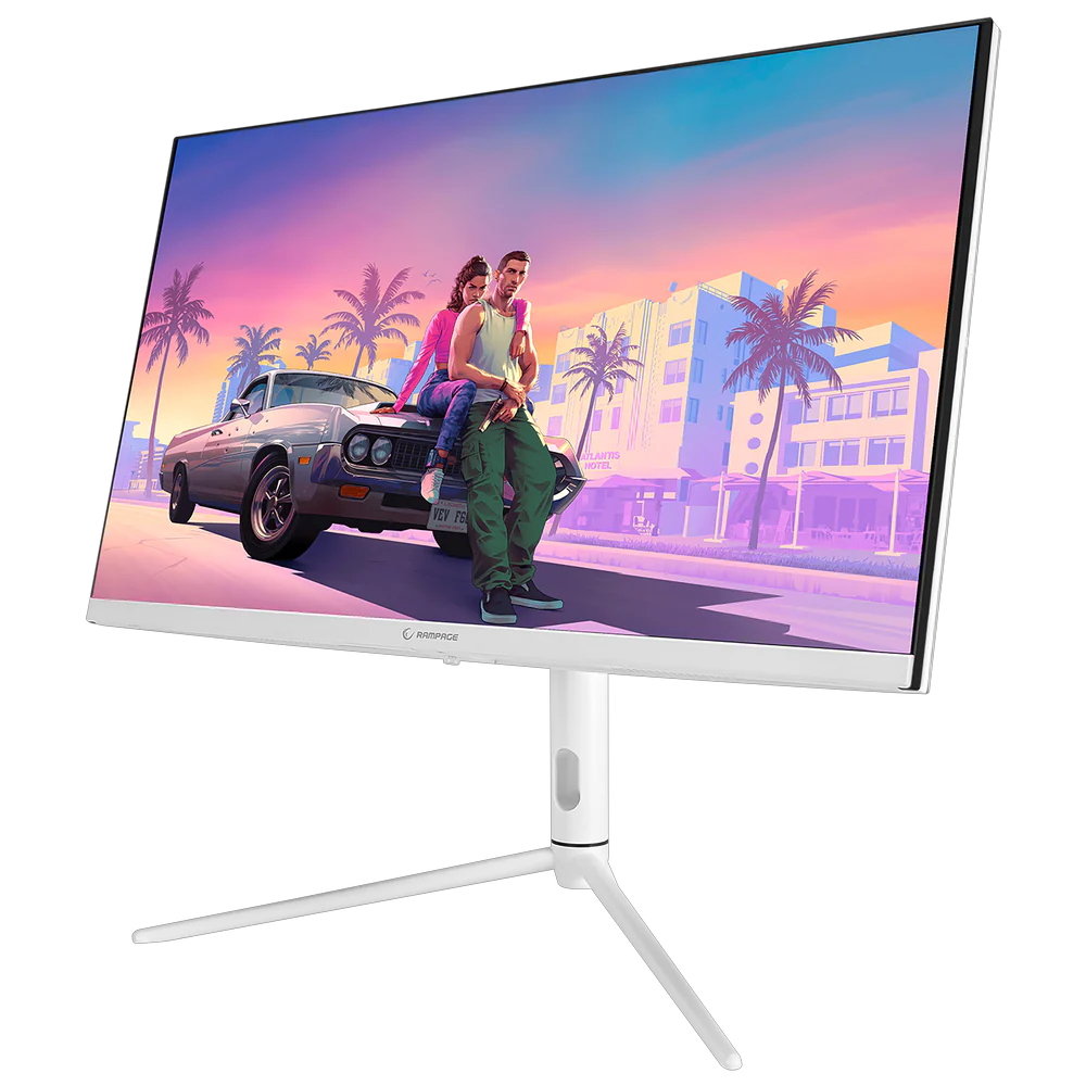 Rampage Glacier GL27R180Q-W 27" 180Hz 1ms HDMI DP Freesync G-Sync Beyaz QHD IPS Gaming Monitör