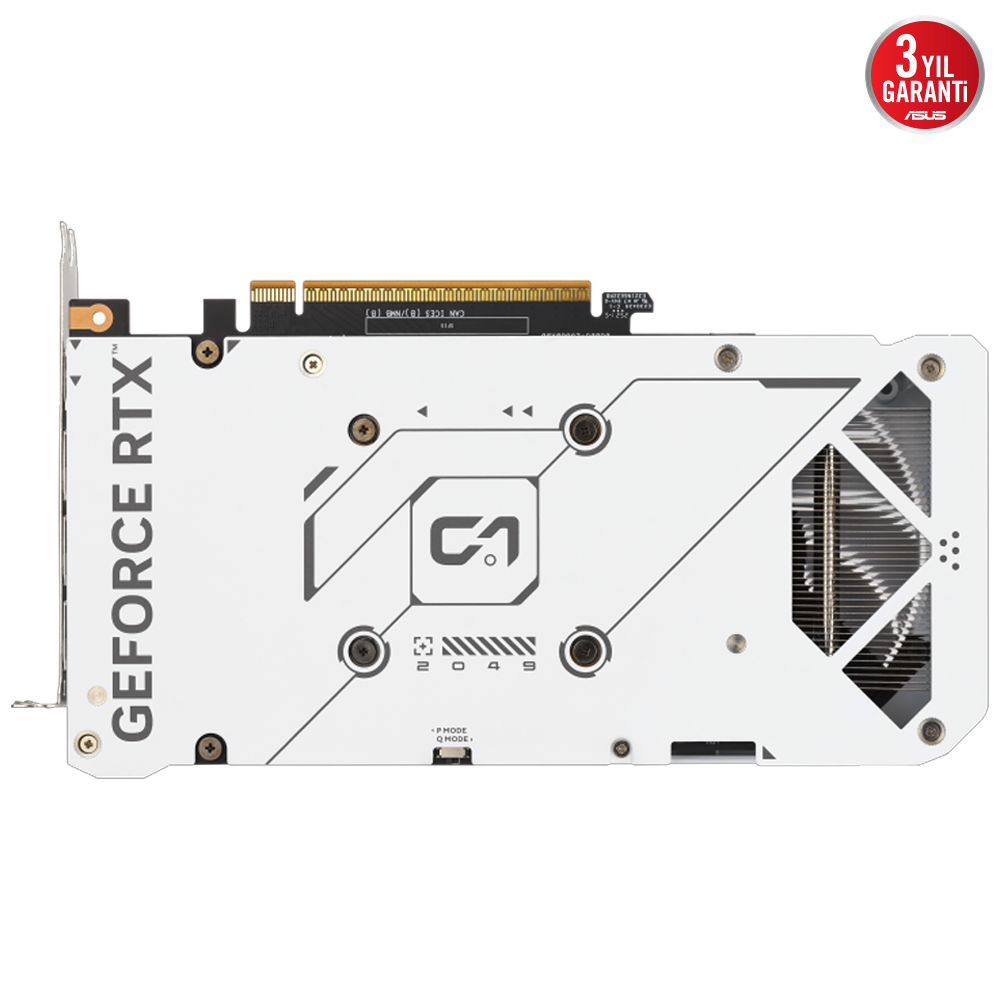 ASUS Dual GeForce RTX 5060 OC Edition 8GB GDDR7 DLSS 4 128 Bit Beyaz Ekran Kartı