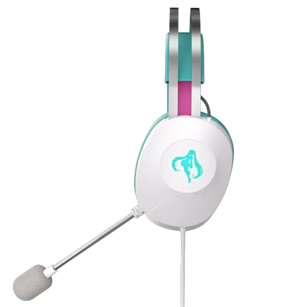 ASUS TUF GAMING H1 GEN II Miku Edition 7.1 Surround Kablolu Siyah Gaming Kulaklık