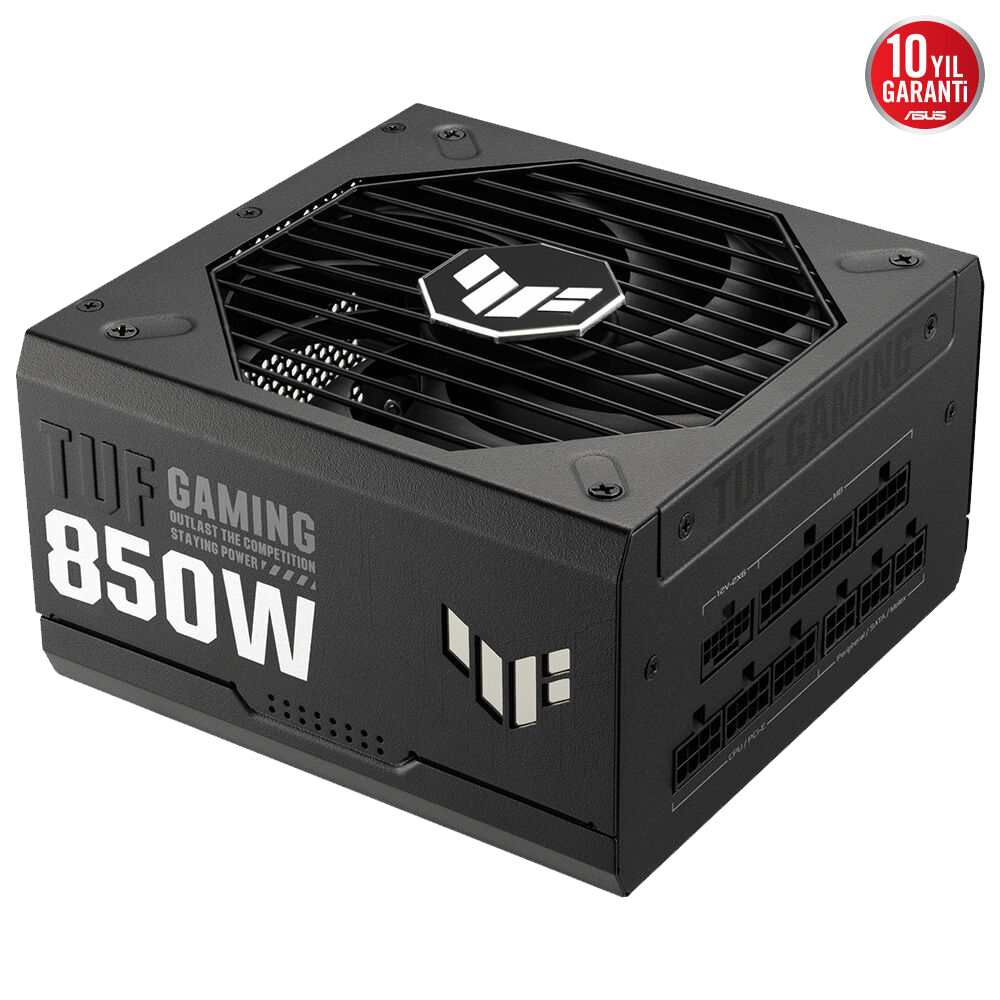 ASUS TUF GAMING 850G 850W 80+ Gold ATX 3.1 120mm Fanlı PSU