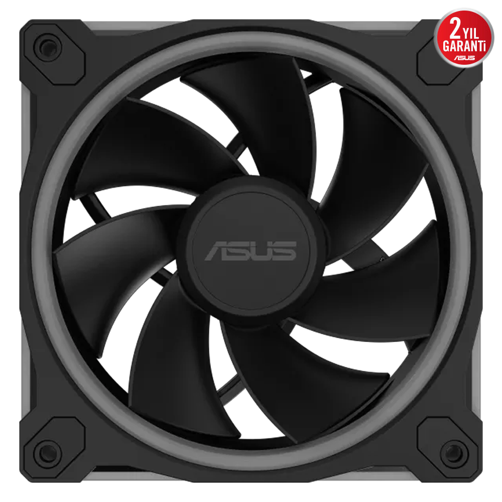 ASUS PRIME MR120 Reverse ARGB  120mm Siyah Üçlü Kasa Fanı