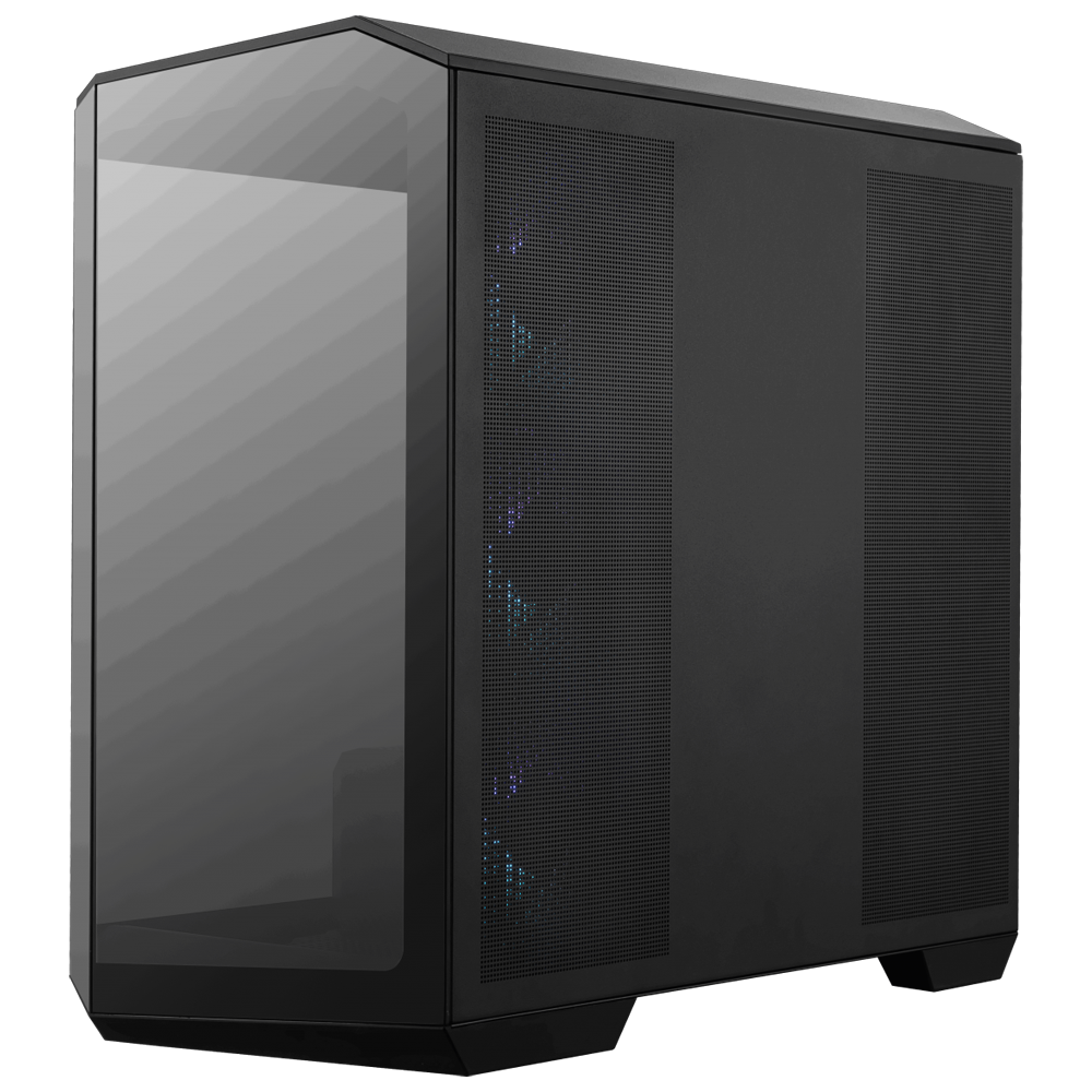 MSI MAG PANO M100R PZ USB 3.2 Tempered Glass Siyah mATX Tower Kasa