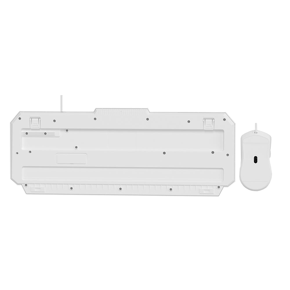 GameBooster KM-11W Knight Beyaz Klavye Mouse Set