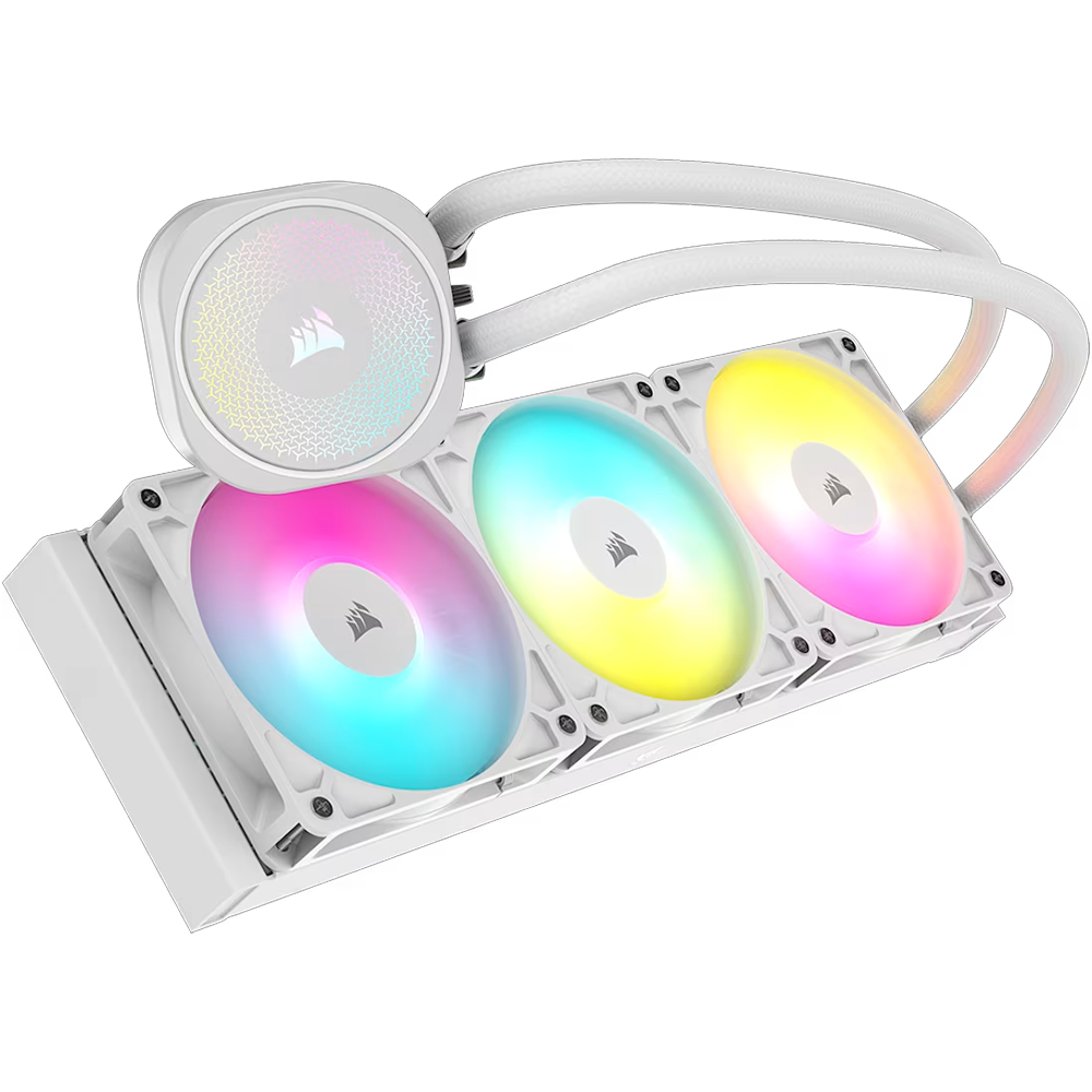 CORSAIR NAUTILUS 360 RS ARGB 360mm Beyaz İşlemci Sıvı Soğutucu