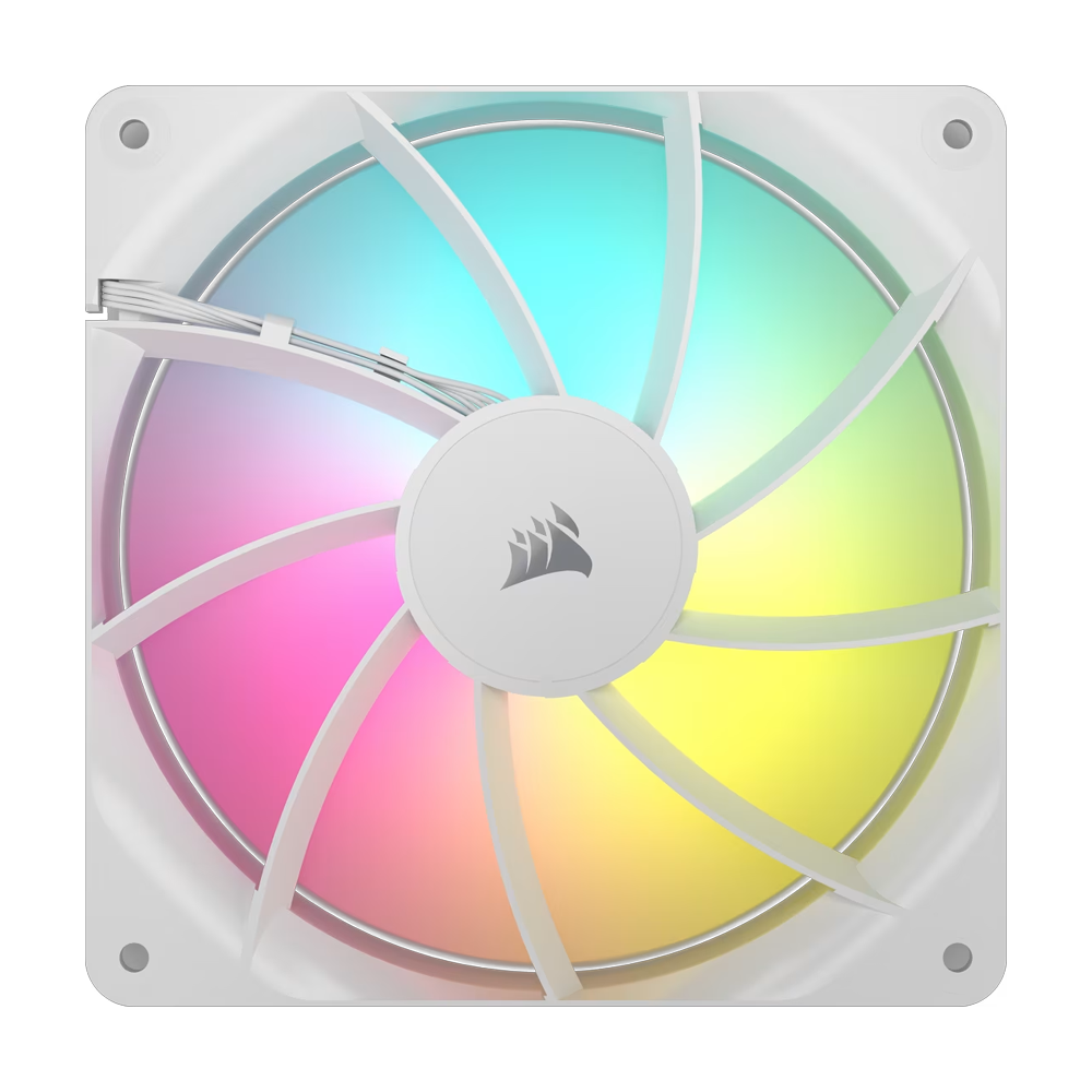 CORSAIR RS140 RGB 140mm PWM Beyaz Tekli Kasa Fanı