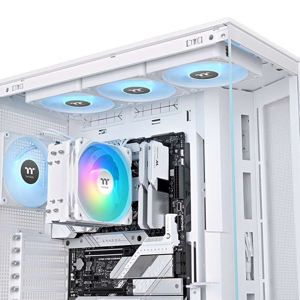Thermaltake UX400 ARGB 120mm Beyaz Kule Tipi İşlemci Soğutucu