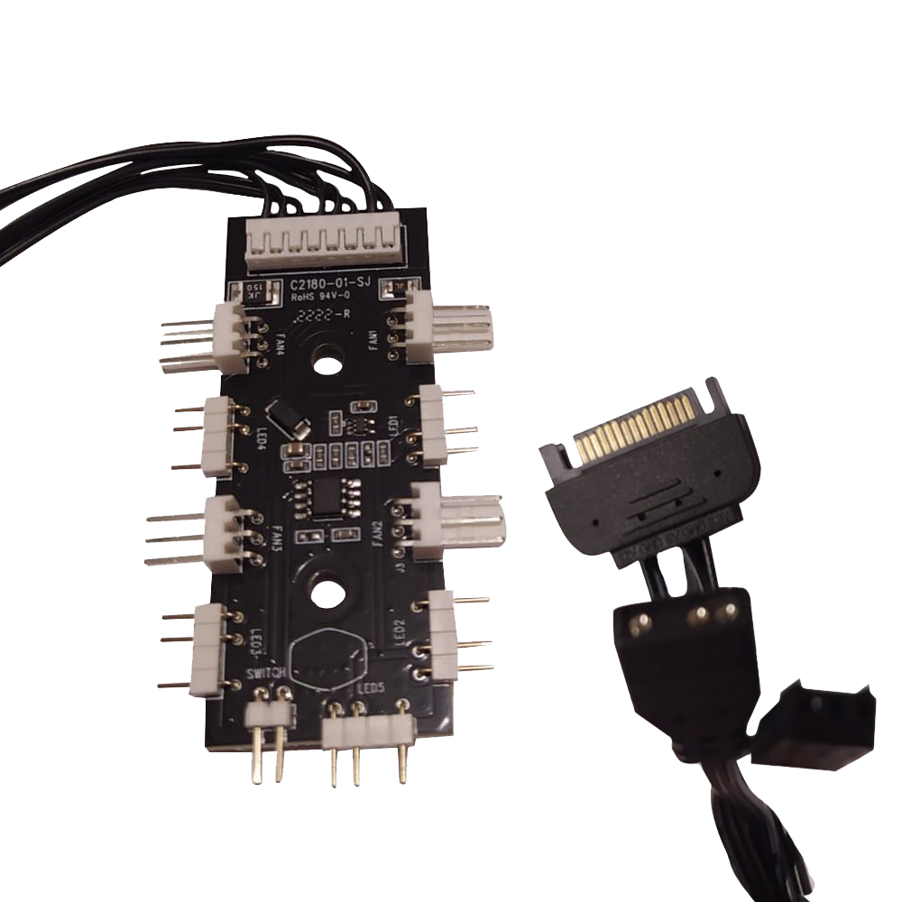 Cooler Master MasterBox TD500 850W 80+ Gold Mesh ARGB USB 3.2 Siyah Mid Tower Kasa