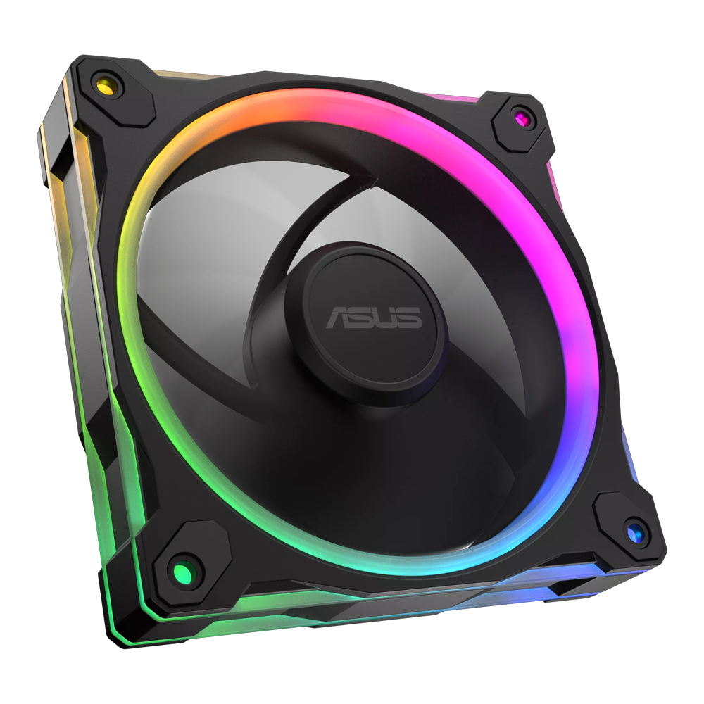 ASUS PRIME MR120 ARGB 120mm Üçlü Siyah Kasa Fanı