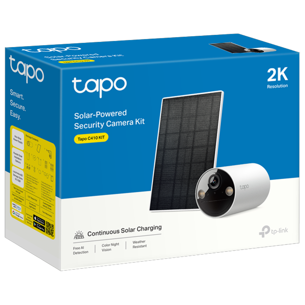 TP-LINK Tapo C410 Yatay/Dikey Hareketli Wi-Fi Güvenlik Kamerası