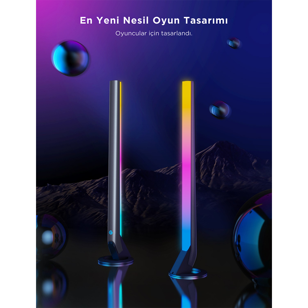 Govee Kontrolcülü Gaming Dikey Aydınlatma