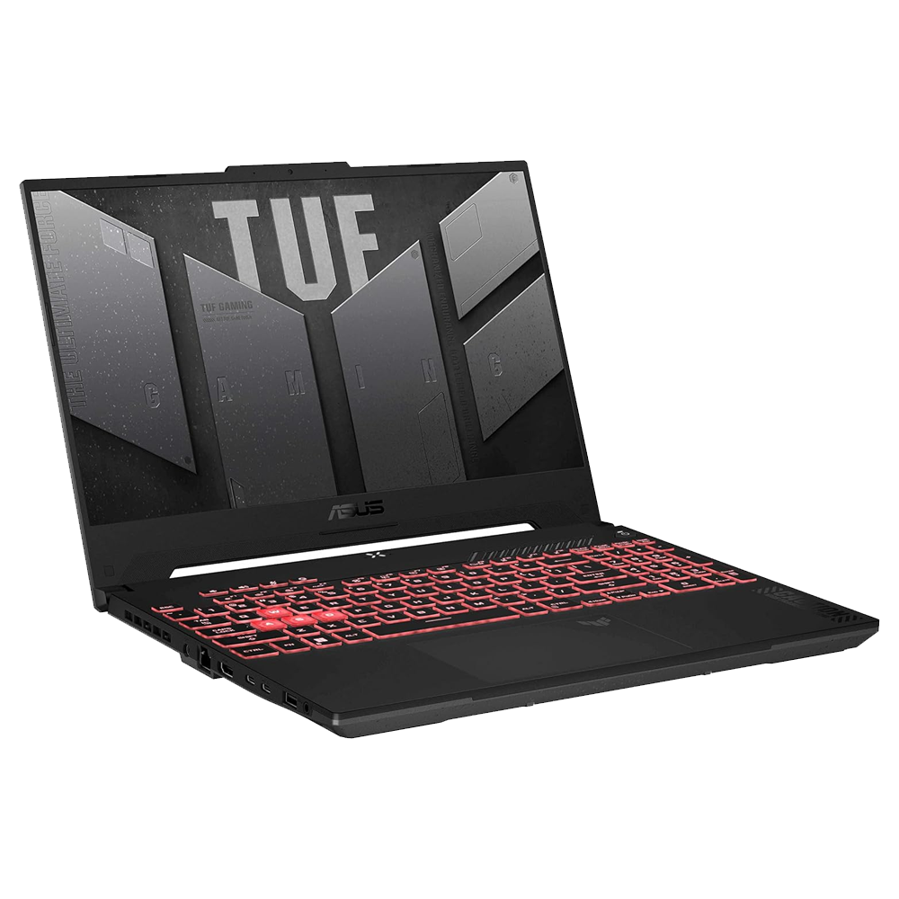 ASUS R7 7435HS 16GB DDR5 RTX4050 GDDR6 6GB 512GB SSD 15.6" FHD 144Hz DOS Gaming Notebook