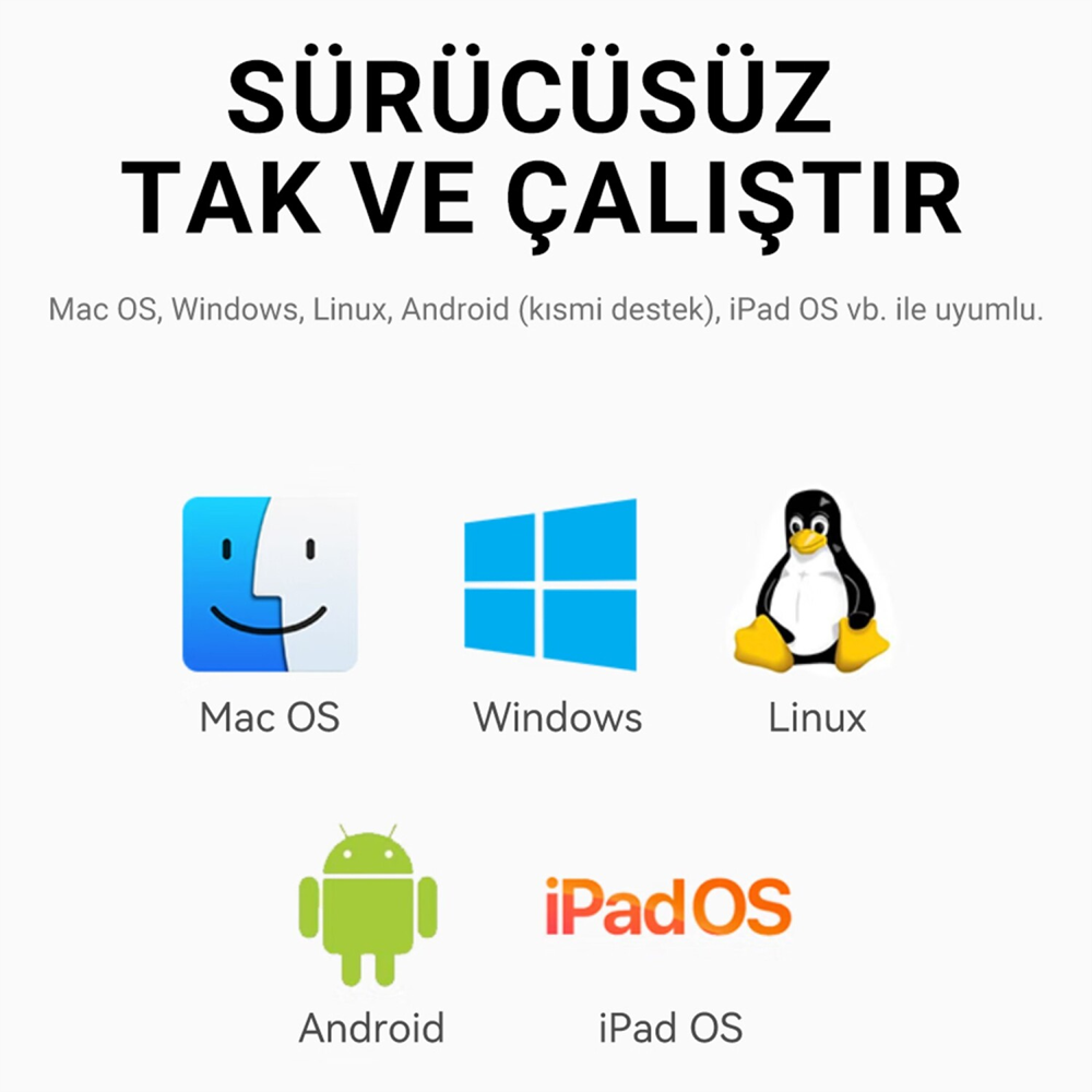 VegGeig 48 Gbps 8K/60Hz 4K/240Hz Type-C to HDMI 3D Örgülü HDMI Kablo 2 Metre