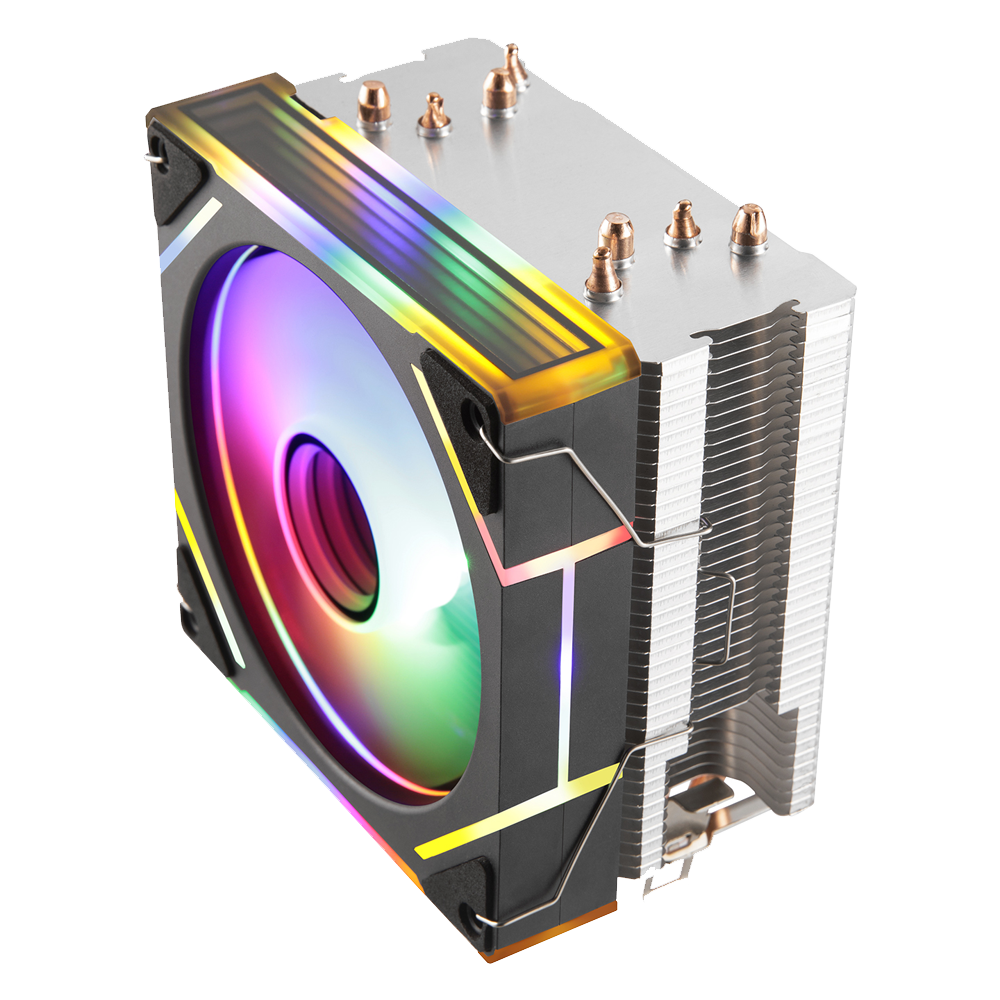 Evercool CS-120 Rainbow ARGB 120mm Kule Tipi İşlemci Soğutucu