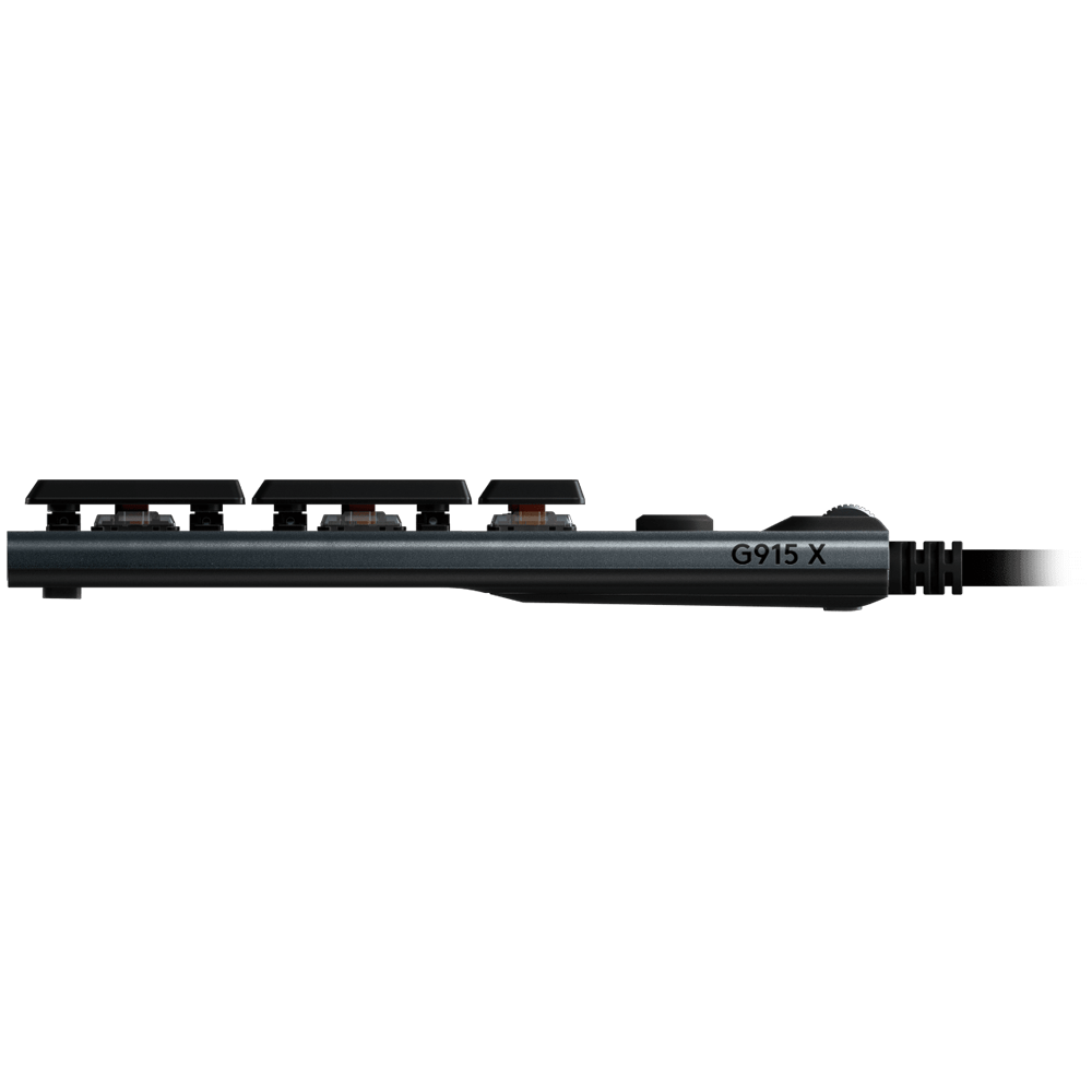 Logitech G915 X Low Profile GL Switch Kablolu Siyah Gaming Klavye