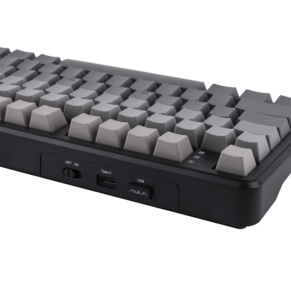 Aula F108 Pro Nimbus Switch RGB Gri Gaming Klavye