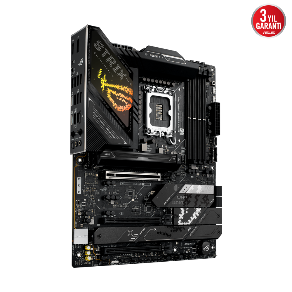 ASUS ROG STRIX Z890-H GAMING WIFI 9066MHz OC DDR5 Soket 1851 M.2 HDMI DP ATX Anakart