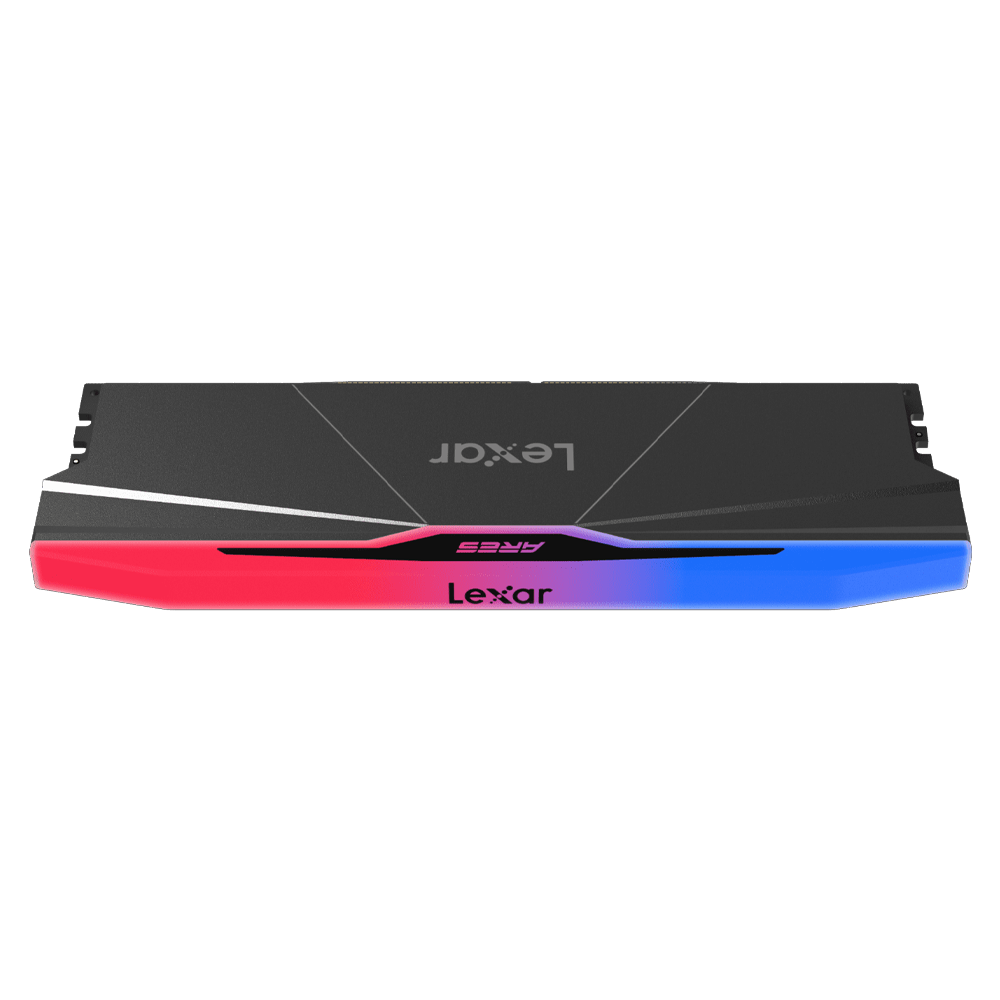 Lexar 64GB (2x32GB) ARES RGB 6400MHz CL32 INTEL XMP/ AMD EXPO DDR5 Siyah Dual Kit Ram