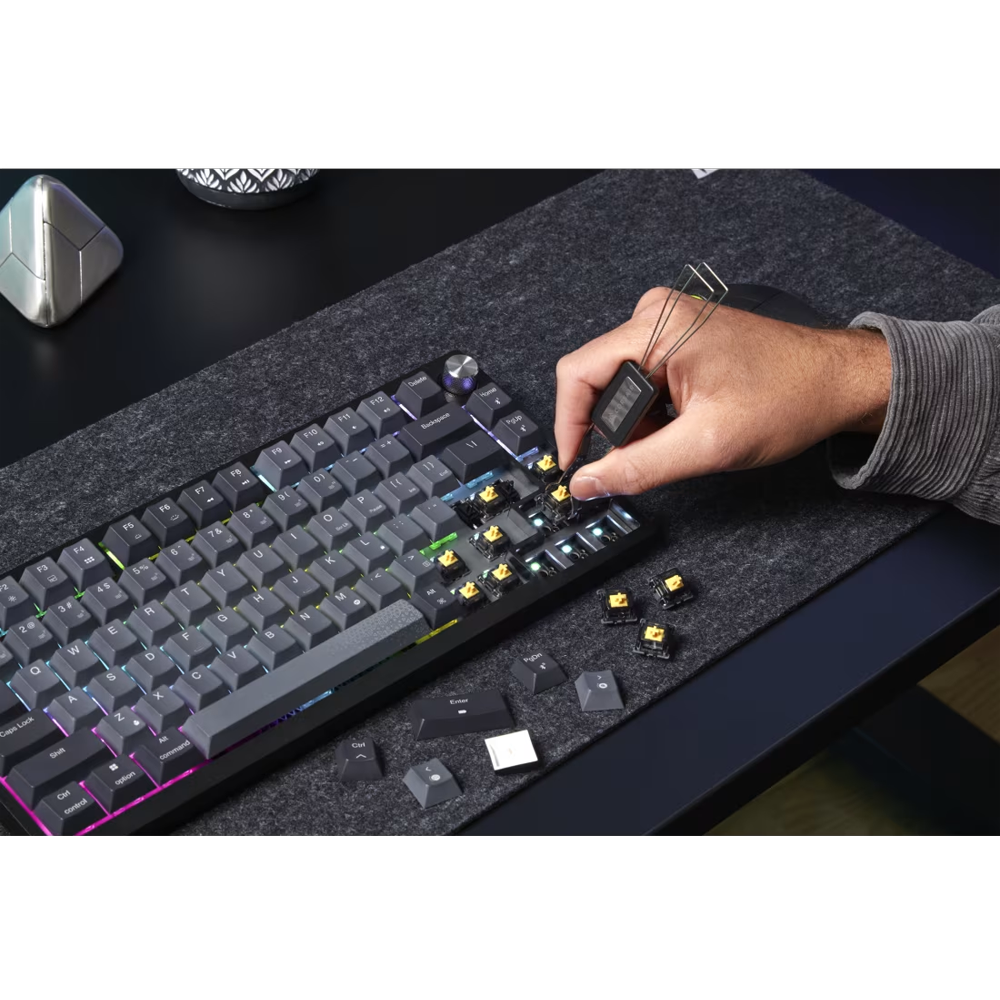 Corsair K65 PLUS WIRELESS RGB MLX Red Switch Türkçe Kablosuz Gaming Klavye