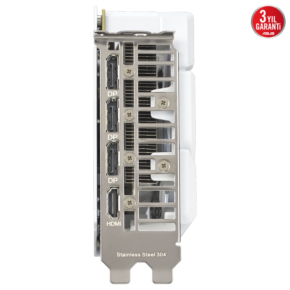 ASUS Dual GeForce RTX 5060 Ti WHITE OC Edition 16GB GDDR7 DLSS 4 128 Bit Ekran Kartı