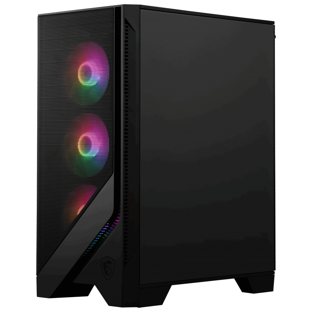 MSI MAG FORGE 120A AIRFLOW Tempered Glass ARGB Fan USB 3.2 mATX Bilgisayar Kasası