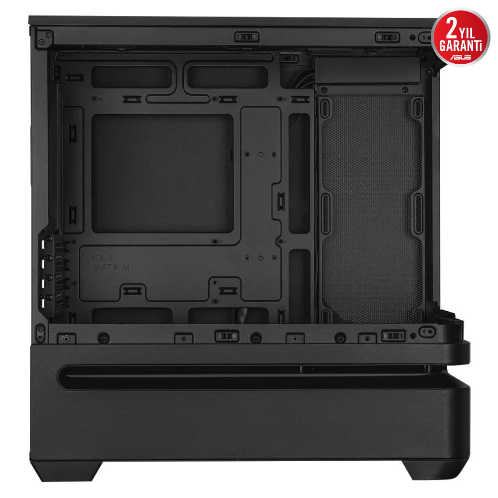 ASUS Prime AP202 TG Mesh Siyah Kasa