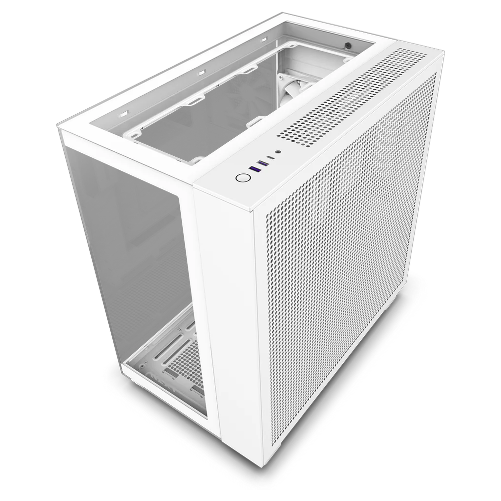 NZXT H9 Elite 1200W 80+ Gold Tempered Glass USB 3.2 Beyaz ATX Mid Tower Kasa