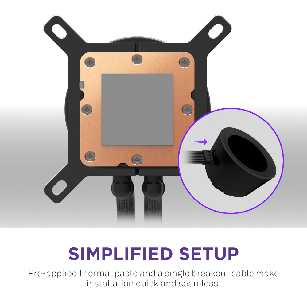 NZXT Kraken Plus 360 AIO LCD 360mm RGB Siyah Sıvı İşlemci Soğutucusu