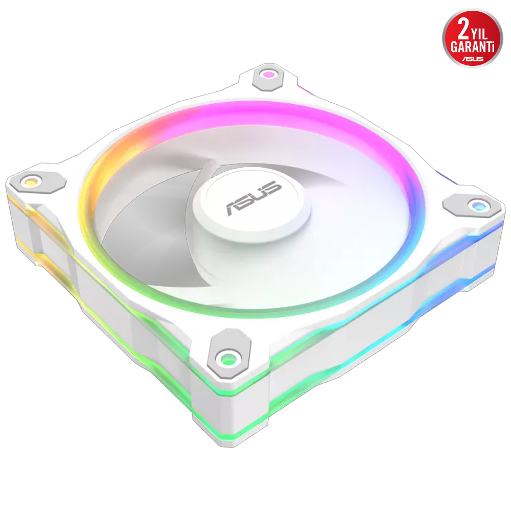 ASUS PRIME MR120 Reverse ARGB Beyaz 120mm Kasa Fanı