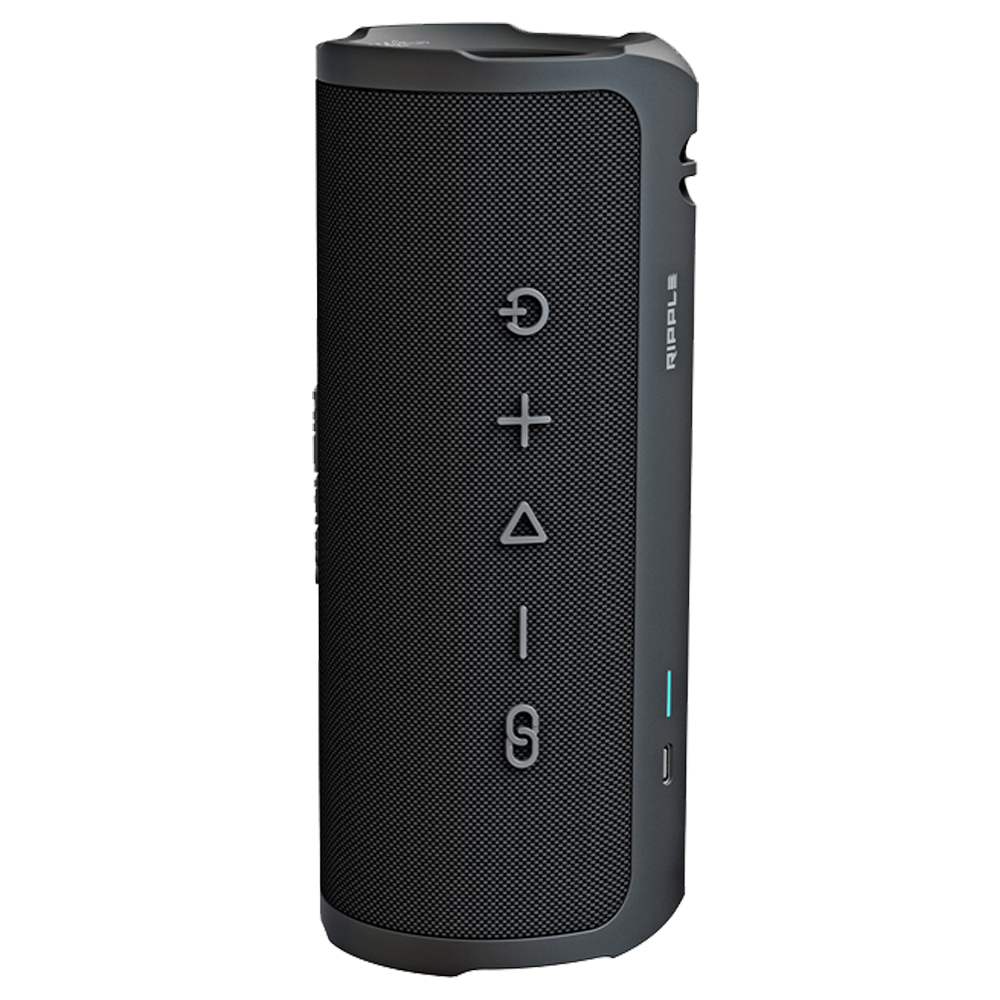 HiFuture Ripple 30W IPX7 Bluetooth Siyah Taşınabilir Stereo Hoparlör 