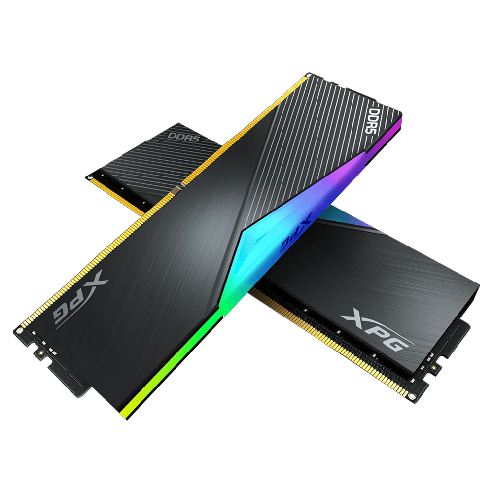 XPG Lancer 64GB (2x32GB) RGB 6000MHz CL30 INTEL XMP/ AMD EXPO DDR5 Siyah DUAL Kit Ram