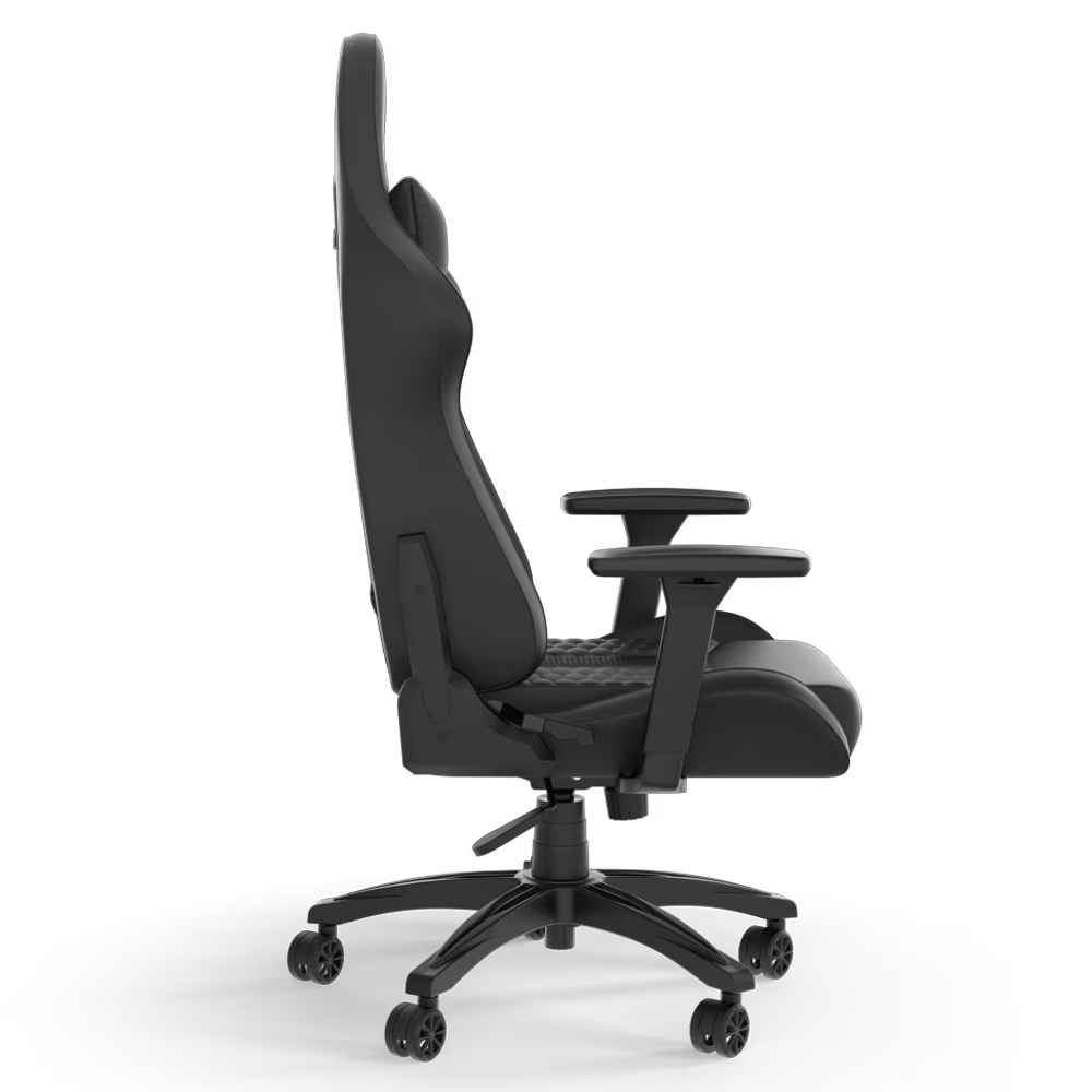 CORSAIR TC100 RELAXED Leatherette Siyah/Siyah Oyuncu Koltuğu