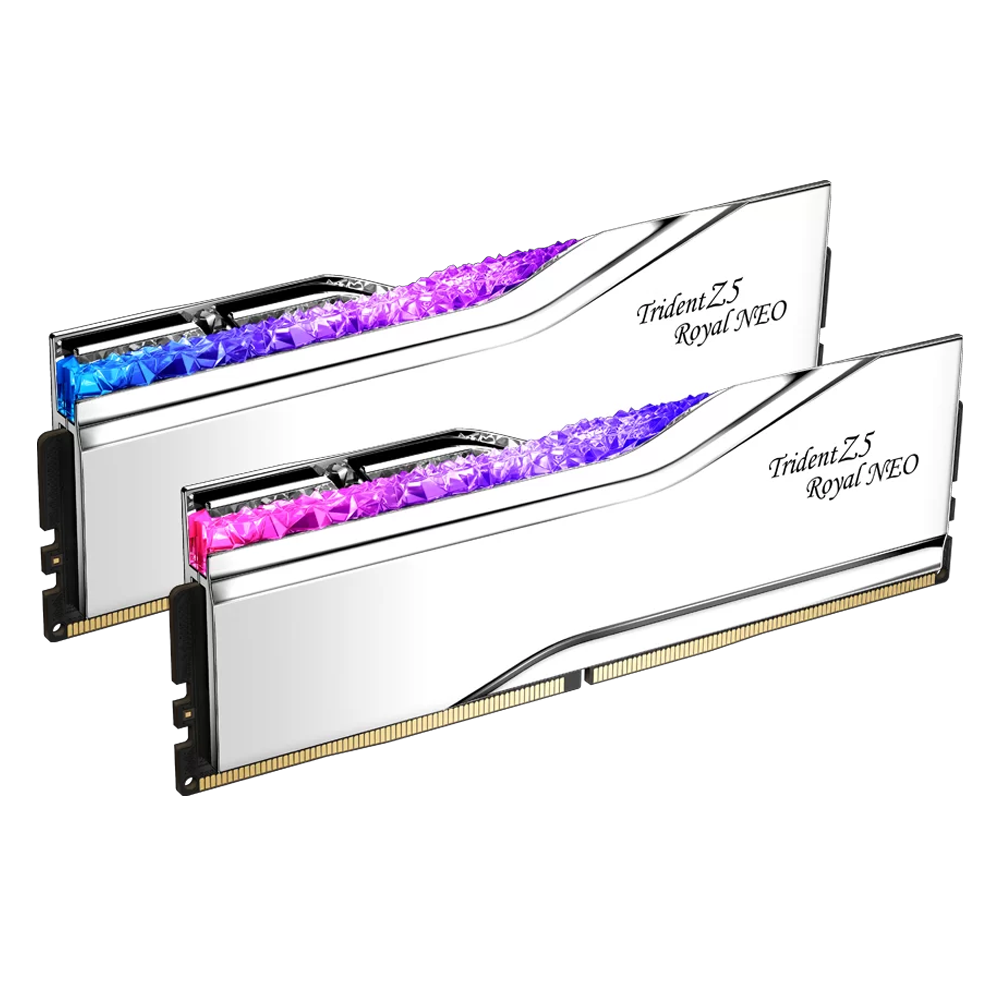 GSKILL 32GB (2x16GB) Trident Z5 Royal Neo DDR5 6000Mhz CL26 EXPO Dual Kit Ram