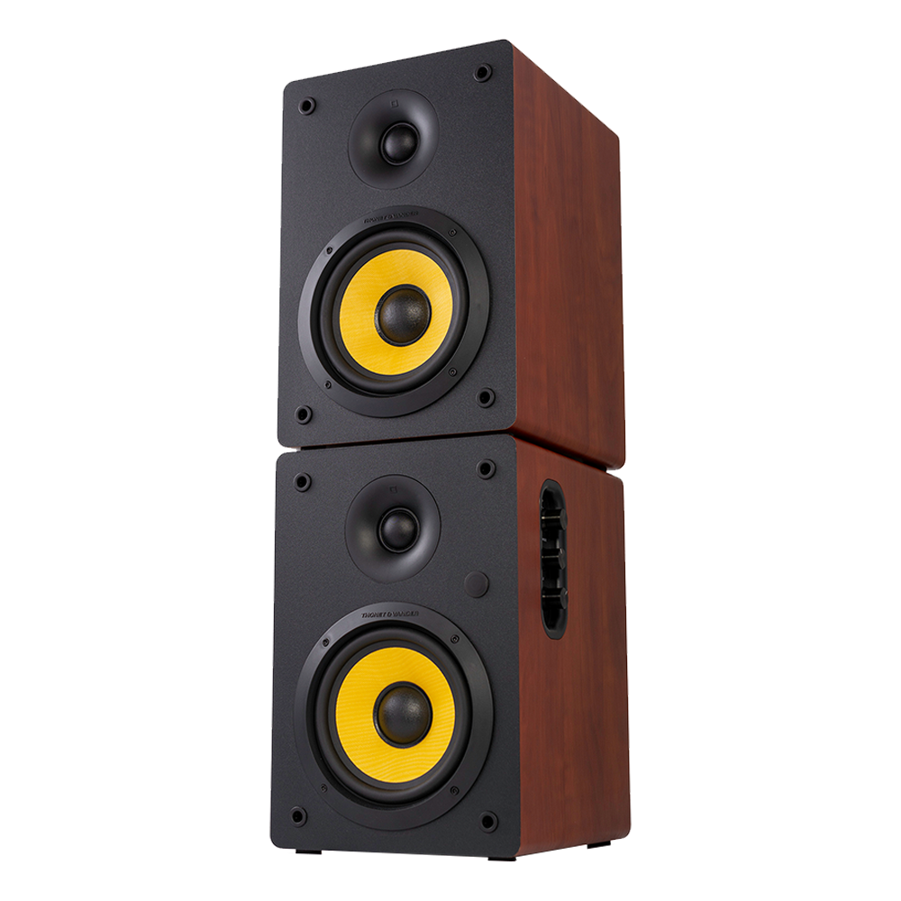 Thonet & Vander Kurbis Bluetooth 5.0 Uzaktan Kumandalı RCA 72W Ahşap Renk 2.0 RMS Hoparlör