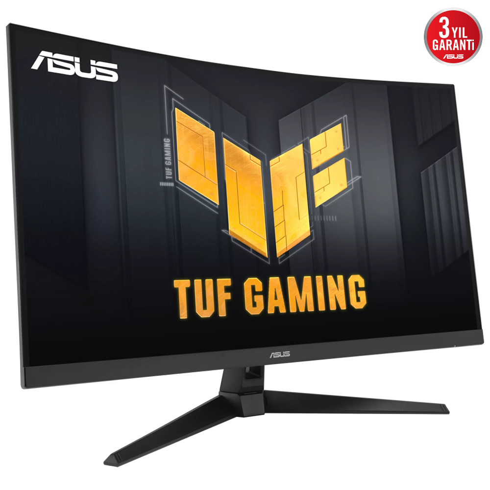 ASUS TUF Gaming VG32VQM5B 31.5" 250Hz 0.5ms HDMI DP AdaptiveSync FreeSync Premium FHD Fast VA Curved 1500R Gaming Monitör