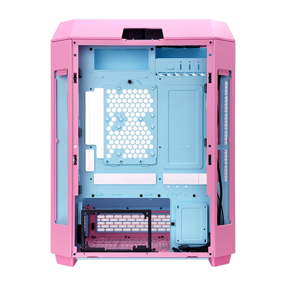 Thermaltake Tower 600 Bubble Pink USB 3.2 Tempered Glass ATX Mid Tower Gaming Kasa