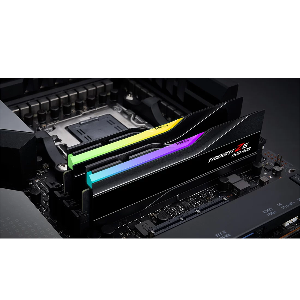 GSKILL 64GB (2x32GB) Trident Z5 Neo RGB DDR5 6000Mhz CL28 AMD EXPO Dual Kit Ram