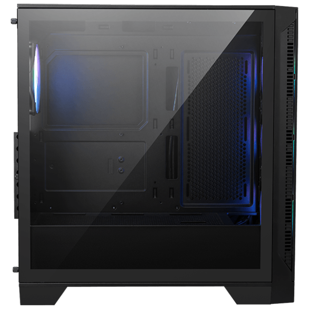 MSI MAG FORGE 321R AIRFLOW Tempered Glass ARGB Fan USB 3.2 Siyah ATX Bilgisayar Kasası