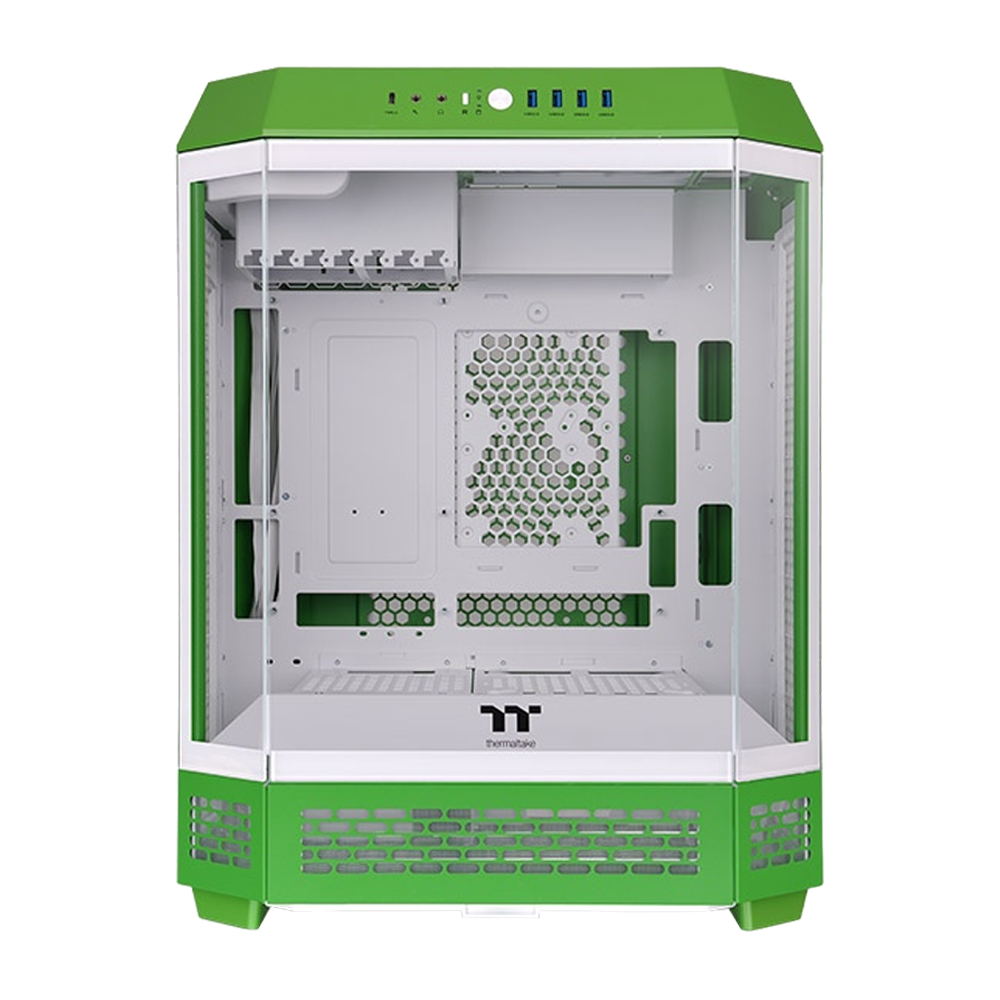 Thermaltake Tower 600 Light-Year Green USB 3.2 Tempered Glass ATX Mid Tower Gaming Kasa