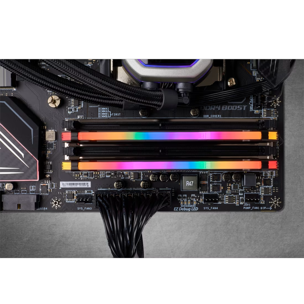 CORSAIR 16GB (2x8GB) Vengeance RGB PRO 3200MHz CL16 DDR4 Dual Kit Ram