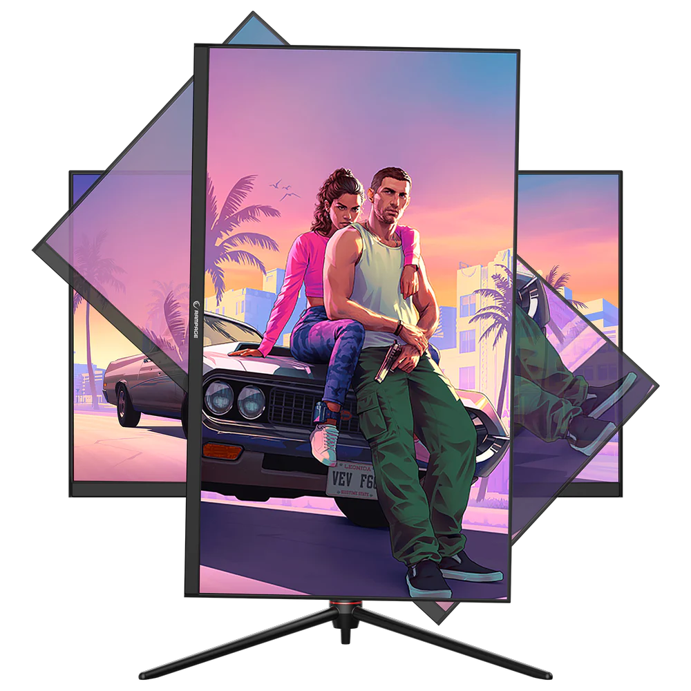 Rampage Glacier GL27R180Q 27" 180Hz 1ms HDMI DP Freesync G-Sync Siyah QHD IPS Gaming Monitör