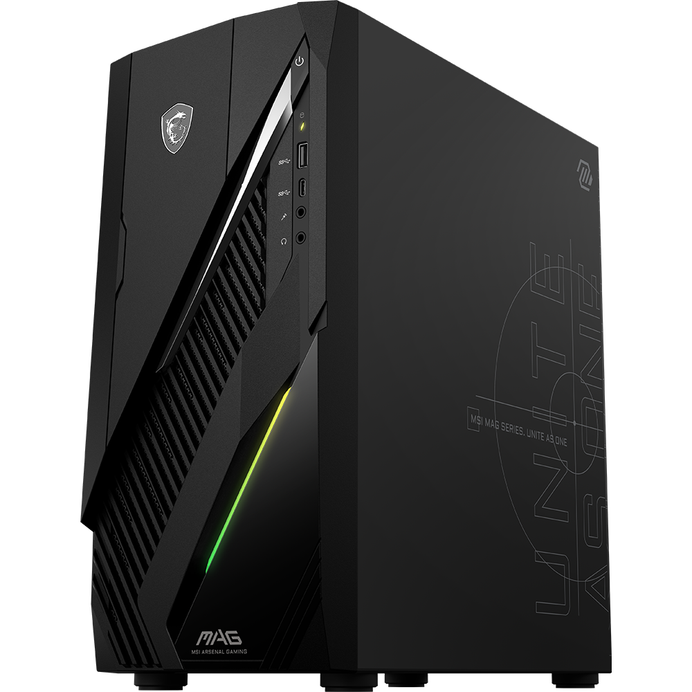 MSI MAG INFINITE E1 12TA-081XTR i5-12400F 16GB DDR5 1TB SSD RTX 3050 VENTUS 2X 6G DOS Gaming Pc