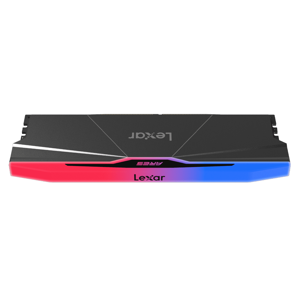 Lexar 32GB (2x16GB) ARES 2nd Gen RGB 8000MHz CL38 INTEL XMP/ AMD EXPO DDR5 Siyah Dual Kit Ram