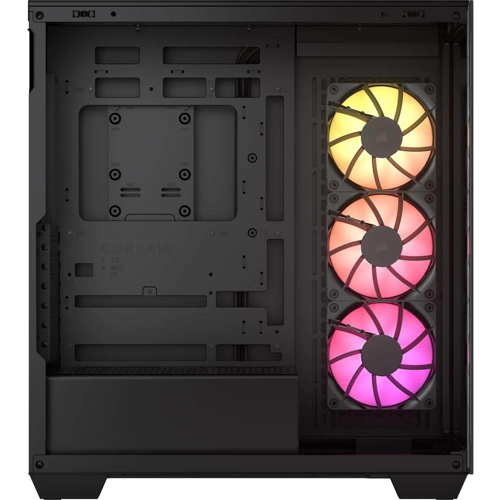CORSAIR 3500x 750W 80+ Bronze RGB Tempered Glass Siyah ATX Mid Tower Kasa