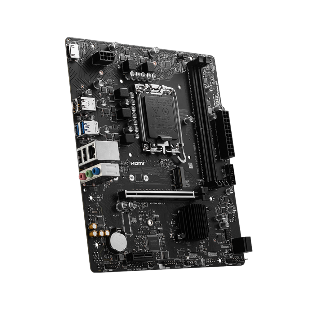 MSI PRO H610M-S DDR4 3200MHz(OC) DDR4 Soket 1700 M.2 HDMI mATX Anakart