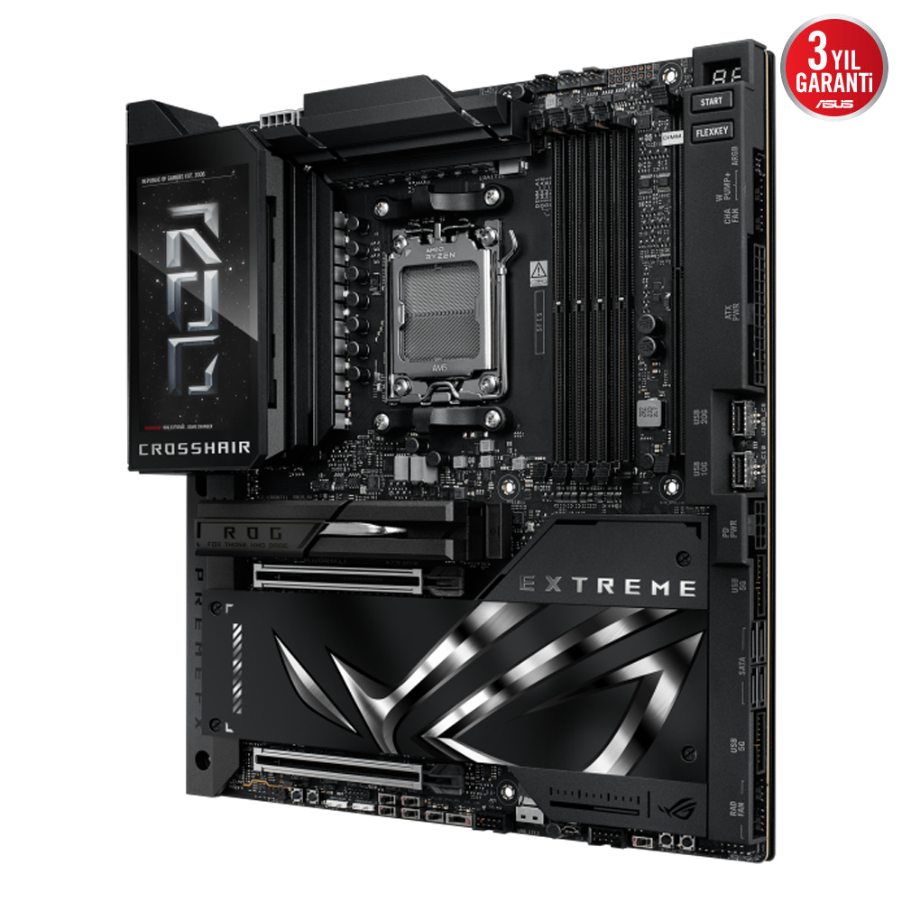 ASUS ROG CROSSHAIR X870E EXTREME 9000MHz OC DDR5 Soket AM5 M.2 HDMI E-ATX Anakart