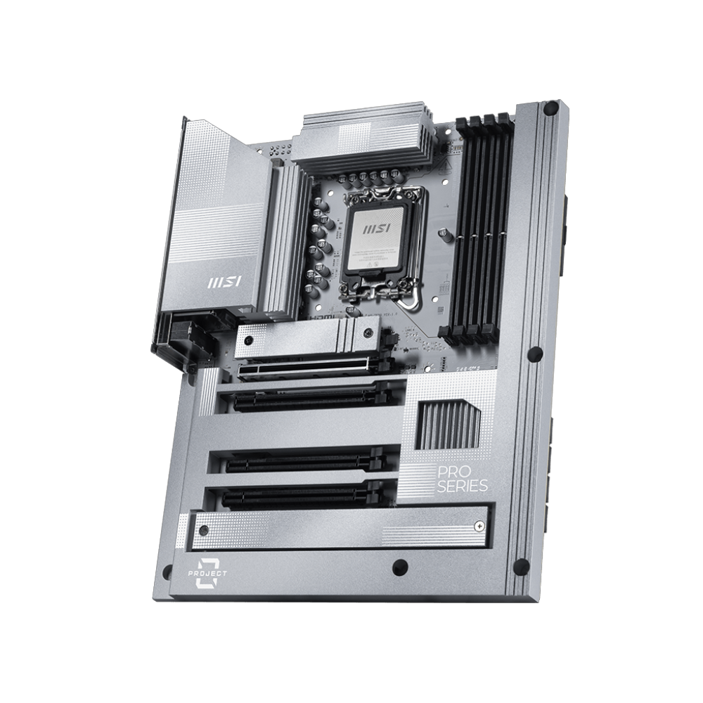 MSI PRO Z890-S WIFI PZ 8800MHz OC DDR5 Soket 1851 M.2 HDMI DP Thunderbolt 4 ATX Anakart