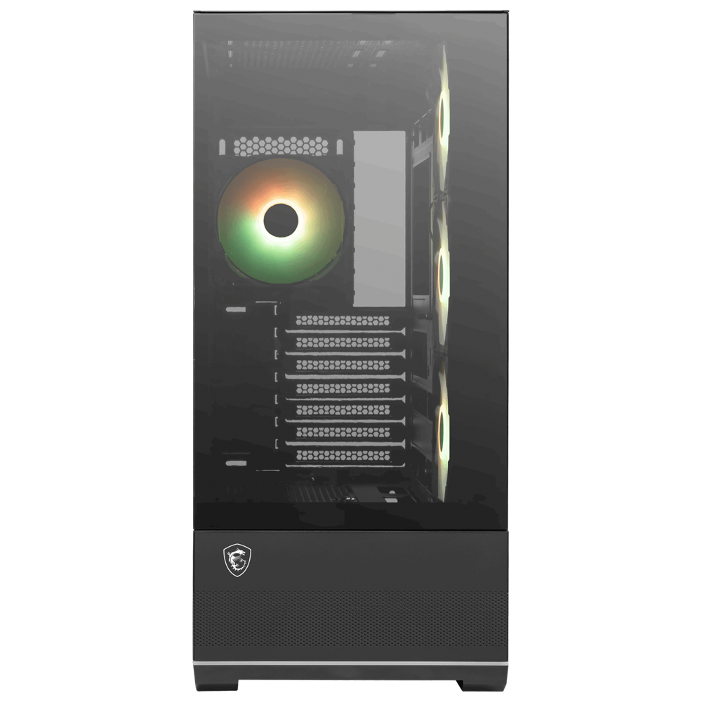 MSI MAG PANO 110R PZ Tempered Glass ARGB Fan USB 3.2 Siyah ATX Mid Tower Bilgisayar Kasası