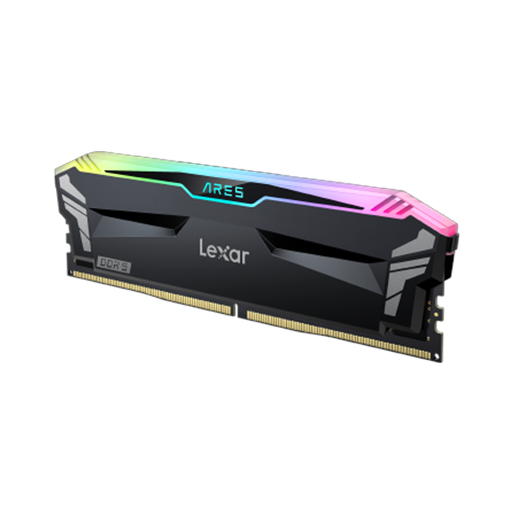 Lexar 32GB (2x16GB) ARES RGB 6400MHz CL32 INTEL XMP/ AMD EXPO DDR5 Siyah Dual Kit Ram