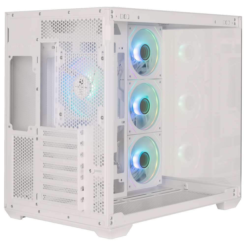 BitFenix AL118 850W 80+ Bronze Tempered Glass ARGB USB 3.0 ATX Mid Tower Beyaz Kasa